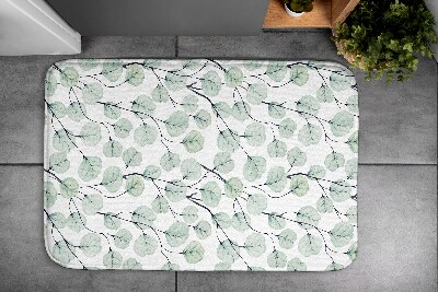 Tapis de salle de bain Feuilles d'eucalyptus