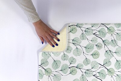 Tapis de salle de bain Feuilles d'eucalyptus