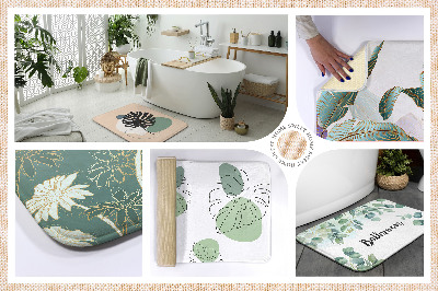 Tapis de bain Vagues d'eau