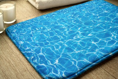 Tapis de bain Vagues d'eau