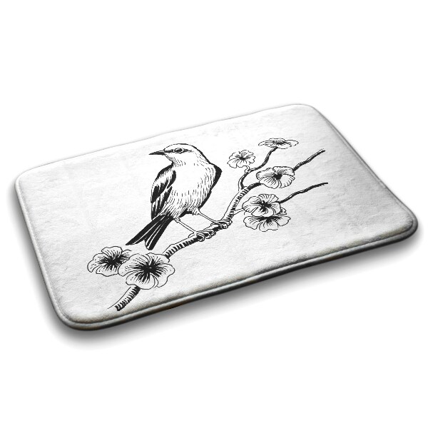 Tapis de salle de bain Oiseau sur un arbre