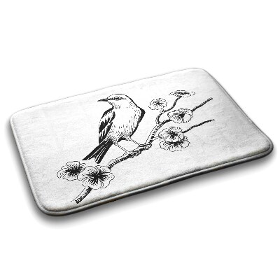 Tapis de salle de bain Oiseau sur un arbre