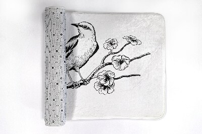 Tapis de salle de bain Oiseau sur un arbre