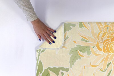 Tapis bain Fleurs de chrysanthème