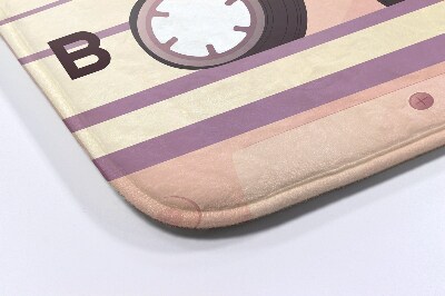 Tapis de bain Cassette rétro