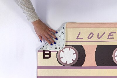 Tapis de bain Cassette rétro