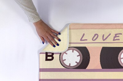 Tapis de bain Cassette rétro