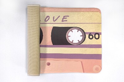 Tapis de bain Cassette rétro