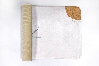 Tapis de bain Un oiseau sur une branche