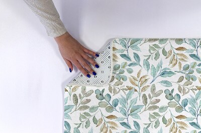 Tapis de salle de bain Feuilles nature