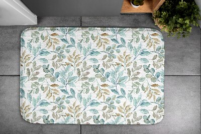 Tapis de salle de bain Feuilles nature