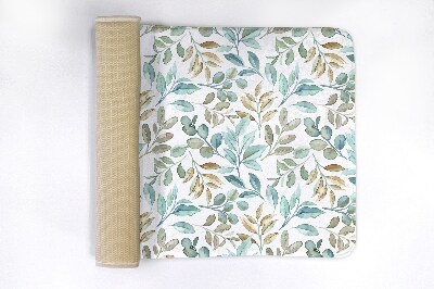 Tapis de salle de bain Feuilles nature