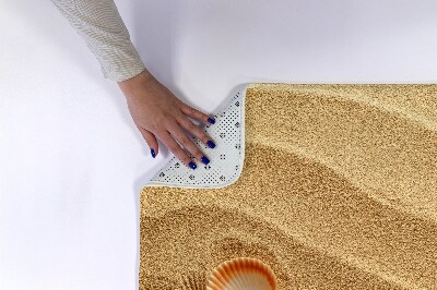 Tapis salle de bain Plage de sable