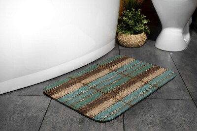 Tapis de salle de bain Motif bois