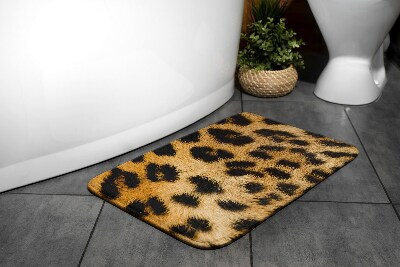 Tapis bain Panthère