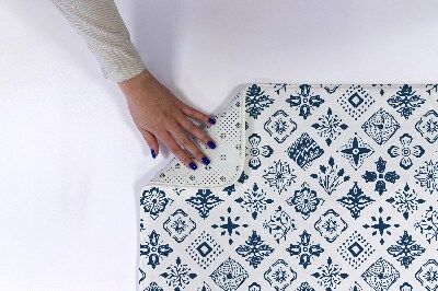 Tapis de bain Abstraction des fleurs