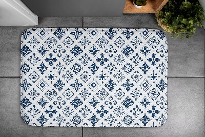 Tapis de bain Abstraction des fleurs