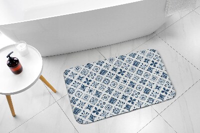 Tapis de bain Abstraction des fleurs