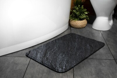 Tapis salle de bain Pierre volcanique