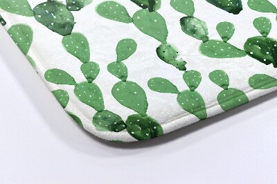 Tapis salle de bain Motif de cactus