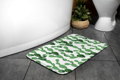 Tapis salle de bain Motif de cactus