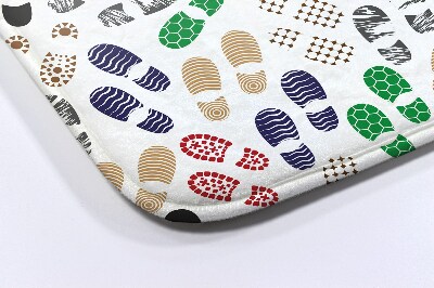 Tapis bain Empreintes de chaussures