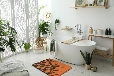 Tapis de bain Rayures de tigre