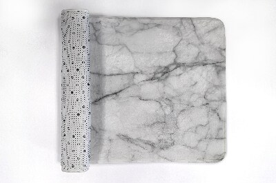 Tapis salle de bain Marbre gris