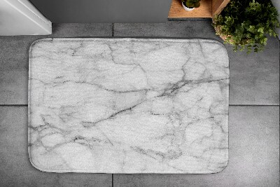 Tapis salle de bain Marbre gris