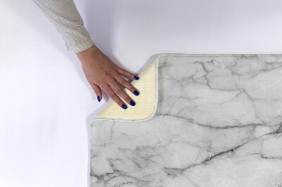 Tapis salle de bain Marbre gris