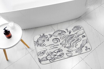 Tapis de bain Animaux marins