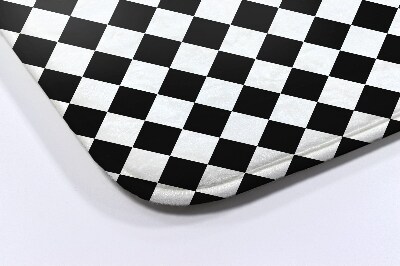 Tapis de salle de bain Motif de carrés