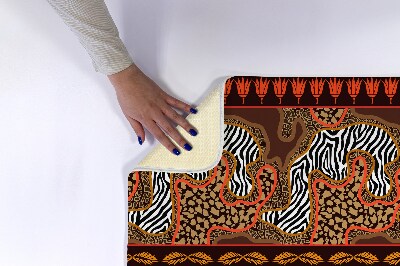 Tapis bain Animaux d'afrique résumé