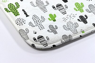 Tapis de bain Motif de cactus
