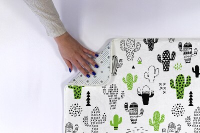 Tapis de bain Motif de cactus