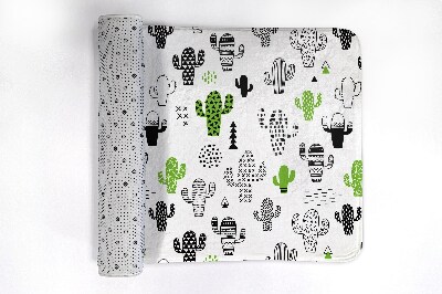 Tapis de bain Motif de cactus