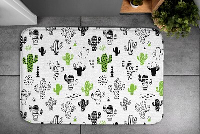 Tapis de bain Motif de cactus