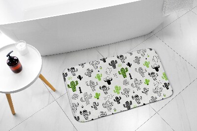 Tapis de bain Motif de cactus