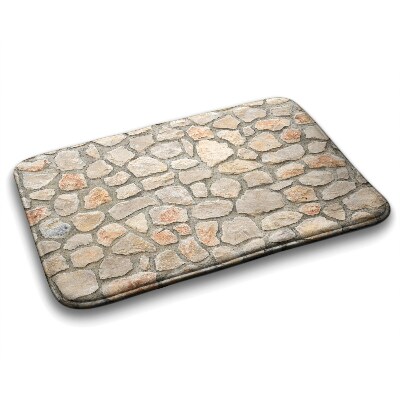 Tapis bain Mur de pierres