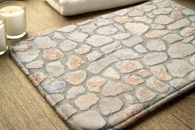 Tapis bain Mur de pierres
