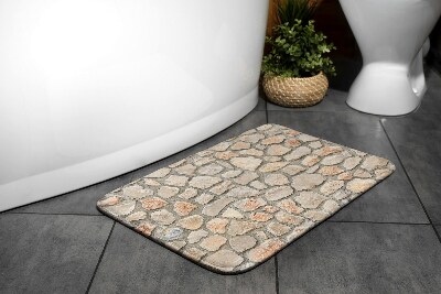 Tapis bain Mur de pierres