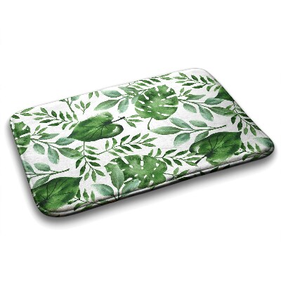 Tapis de bain Feuilles de monstera