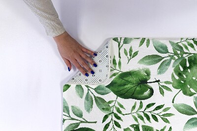Tapis de bain Feuilles de monstera