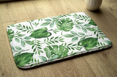 Tapis de bain Feuilles de monstera