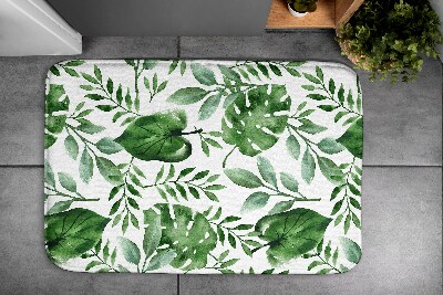 Tapis de bain Feuilles de monstera