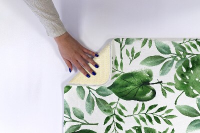 Tapis de bain Feuilles de monstera