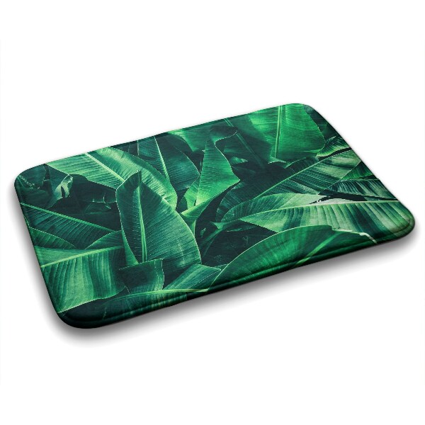 Tapis salle de bain Plantes feuilles