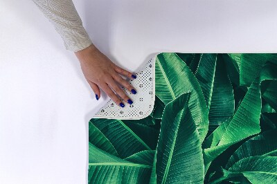 Tapis salle de bain Plantes feuilles
