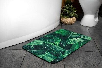 Tapis salle de bain Plantes feuilles