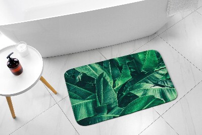 Tapis salle de bain Plantes feuilles